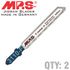 Jisaw Blade T-shank 75mm Metal 28tpi