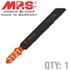 Jigsaw Blade Tungsten Grit T-shank 75mm 1/pack T150riff