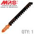 Jigsaw Blade Tungsten Tip T-shank 6tpi 100mm 1/pack T141hm