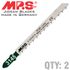 Jigsaw Blade Wood Fine Cut 100mm T-shank 8tpi