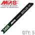 Jigsaw Blade Wood Univ.sh.13tpi