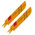 Sabre Saw Metal&wood 130mm Multicutter U-shank 14tpi 2/pk