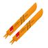 Sabre Saw Metal&wood 180mm Multicutter U-shank 14tpi 2/pk