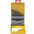 Drill Bit Set 13pce Roll Forged Metal Case