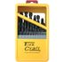 Drill Bit Set 25pce Roll Forged Metal Case