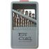 Drill Bit Set 25pce Hss Ground Bright Finish