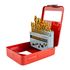 Drill Bit Set 19pce Tin. Coated Metal Case