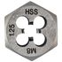 Die Hss Hex 8x1.25mm 1'1/case