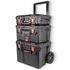Plastic Tool Box Storage Station 3 Tier With Wheels