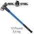 Hammer Sledge Cross Strike 5.4kg 12lb Graph. Handle 900mm REAL STEEL