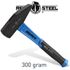Hammer Machinist 300g 10.5oz Graph. Handle REAL STEEL