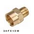 Reducer Brass 1/2x3/4 M/f