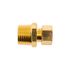 Brass Conical Str. 3/8' Tube X 1/2' M
