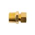 Brass Conical Str. 1/2' Tube X 1/2' M