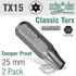 Torx Tamper Resist T15h 2cd