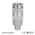 Quick Coupler Universal 1/4' Male 1pc Pack