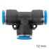 Pu Hose Fitting Tee 12mm