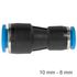 Pu Hose Fitting Reducer 10mm-8mm