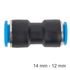 Pu Hose Fitting Reducer 14mm-12mm