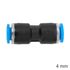 Pu Hose Fitting Equal Joiner 4mm