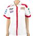 Vermont Ladies - White/red Cotton Shirt - 2x-large