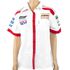 Vermont Ladies - White/red Cotton Shirt - 4x-large