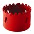 Hole Saw Carbide Grit 70mm - Red