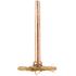 Mini Brass Brush 19.1mm Wheel 3.2mm Shank