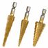Step Drill Set 3pce In Blister