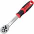 Ratchet 150mm 1/4'dr Offset Ergonomic Grip