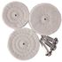 3 Pce White Buff Set All Portable Drills