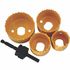 Hole Saw Set 5pce Carbon Steel