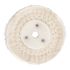 White Buff/mop 100mm X 2 Section X 20mm Thick