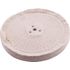 White Buff/mop Stitched 200mm X 2 Section 20mm Thick