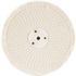 White Buff/mop 200mm X 3 Section X 30 Mm Thick 1/2' Hole