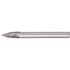 Rotary Burr Tungsten 6x18x6mm Conical Curve
