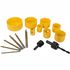Downlighter Installers Kit W/drill Saws 17pce