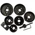 Downlighter Holesaw Set 6pce 51 60 64 72 75 86
