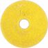 100mm Diamond Wet Polishing Pad 150 Grit Yellow