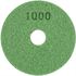 100mm Diamond Wet Polishing Pad 1000 Grit Dark Green