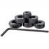 TORK CRAFT 7pc Drill Stop Set (5.6.8.10.11.12mm) C/w Allen Key