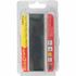 Vice Jaws Magnetic Alum. 100mm X 32mm 2pc Rubber Face