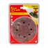 Oscillating Sandpaper A/o 115mm 10pc Round 80grit