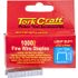 Flat Wire Staple 21g X 0.7mm X 6mm Jt21 1000pc C/steel For Tcsg0500