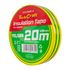 0.20mmx18mmx20m Yellow And Green Insulation Tape