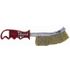 Wire Hand Brush Rust Resistant Brass Coated Steel Wire