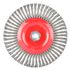 Wire Wheel Brush Single Section Twisted Stinger 175mmxm14 Blister