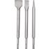 Sds Plus Chisel Set 3pce Pointed 14mm Flat 20mm Flat 40mm TORK CRAFT