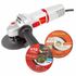Angle Grinder 115mm Tcag0115 C/w 10pce 115mm Cutting Disc Promo Tin