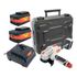 Angle Grinder 20v 115mm C/w Std. Charg. & 2 X 4.0ah Batteries